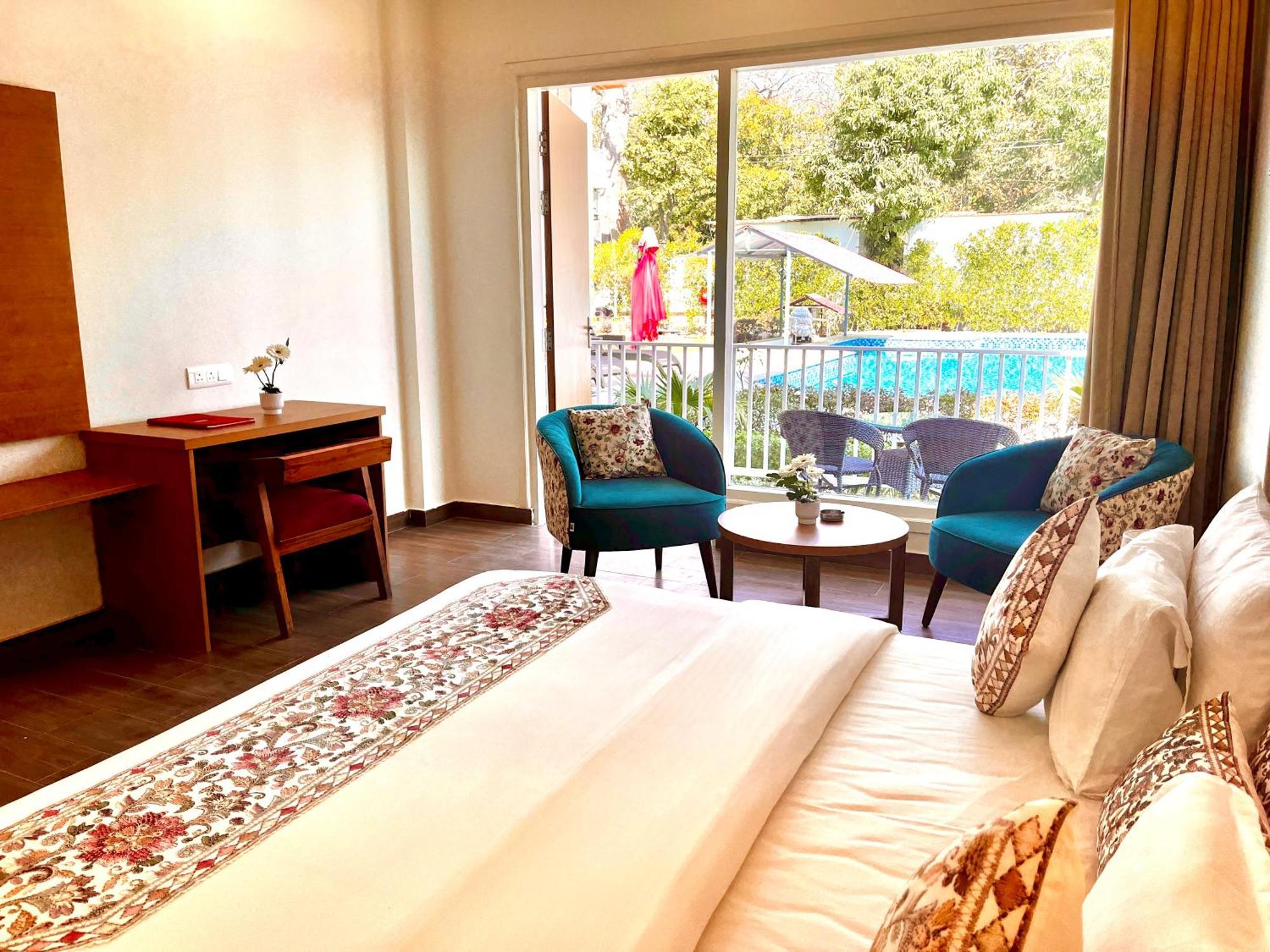 The Jungle Woods Resort, Jim Corbett - A Boutique Hidden Gem Рамнагар Екстериор снимка